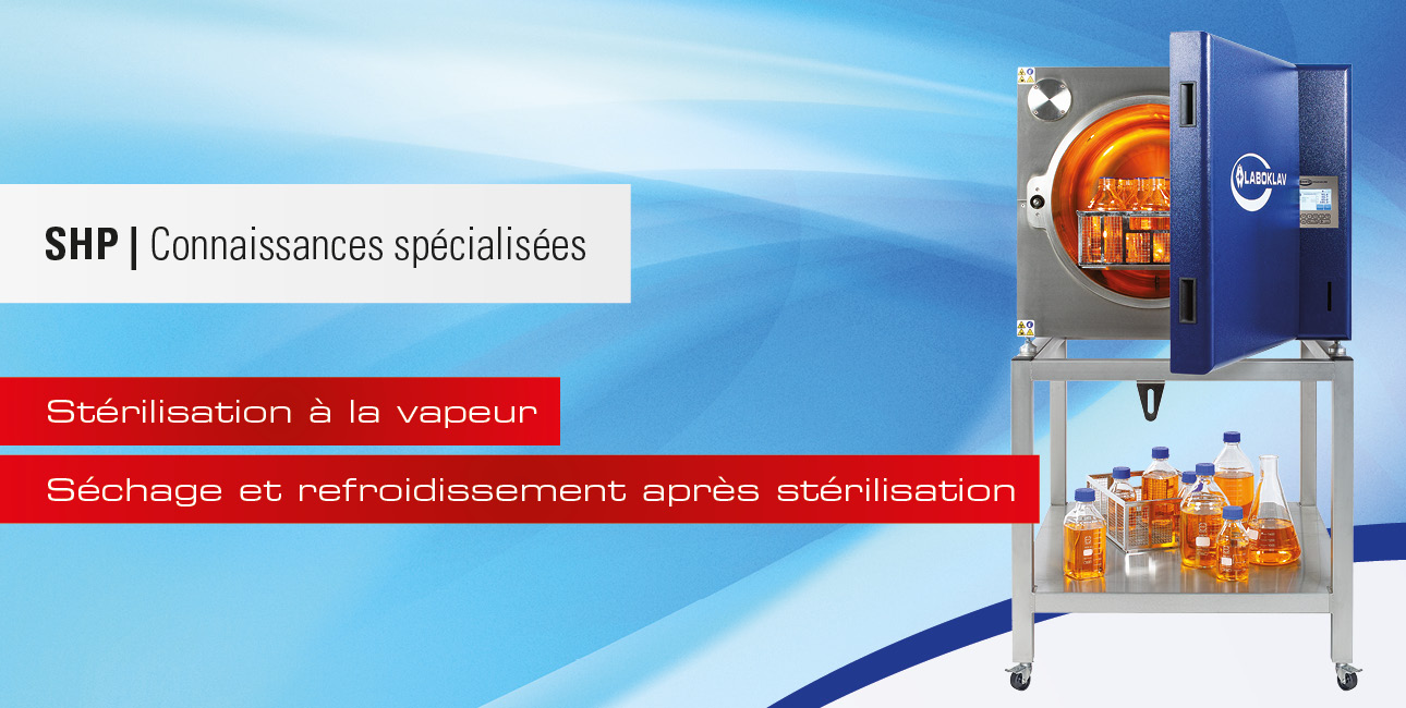 Séchage et refroidissement après stérilisation
