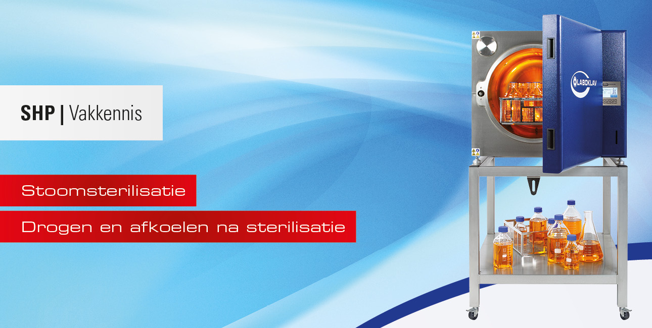 Drogen en afkoelen na sterilisatie
