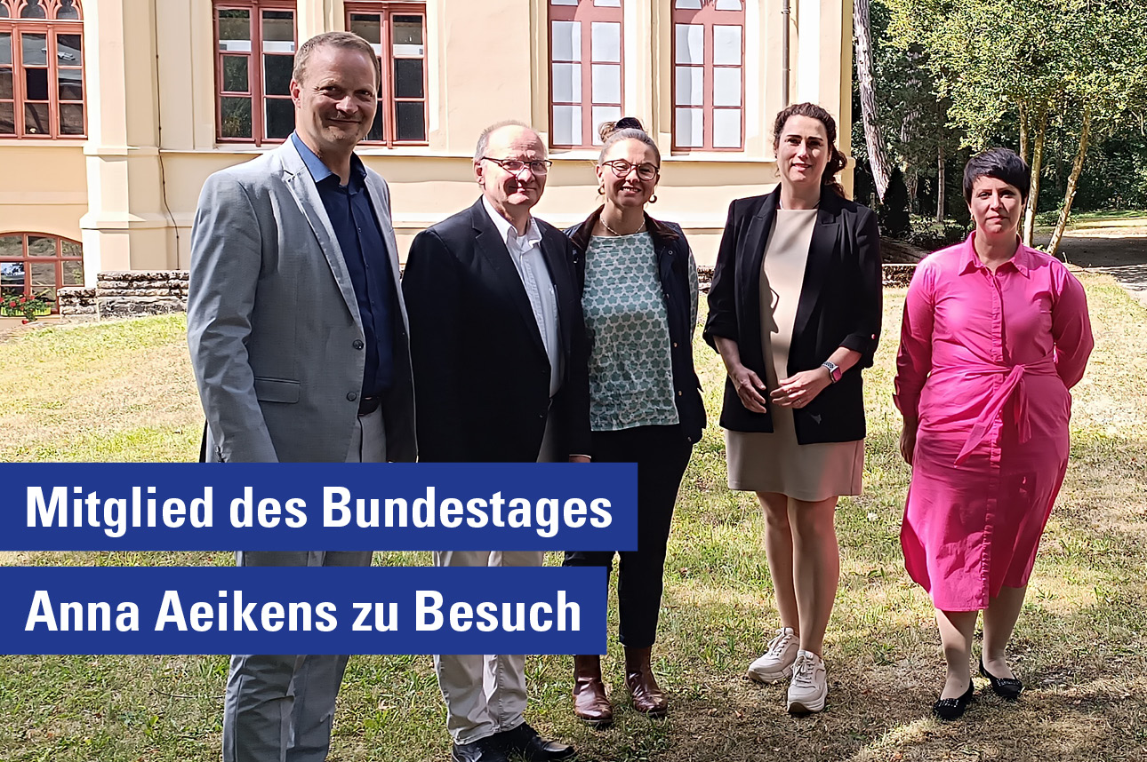 Die frisch in den Bundestag gewählte Abgeordnete Anna Aeikens (CDU) besuchte unser Unternehmen am 26. August. 