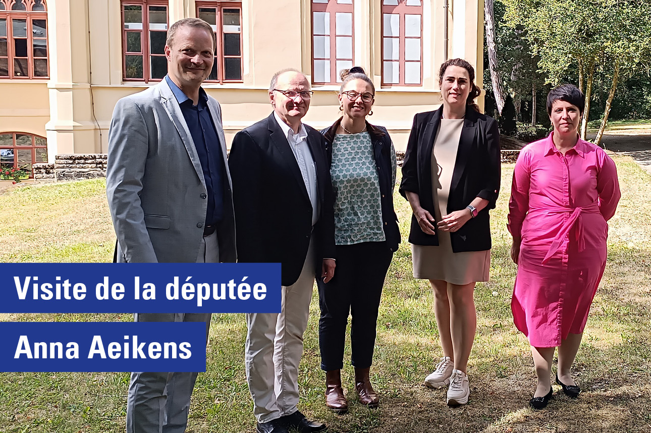 Visite de la députée Anna Aeikens