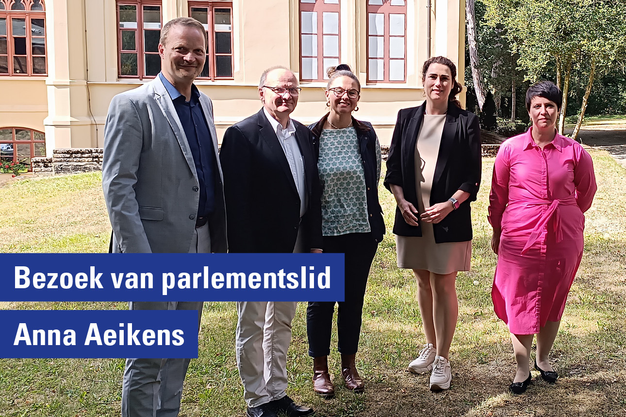 Bezoek van parlementslid Anna Aeikens