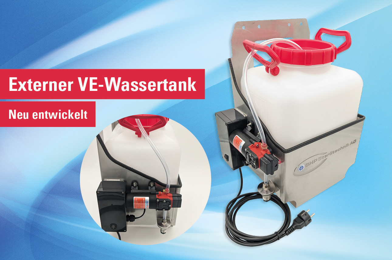 Externer VE-Wassertank für die LABOKLAV-Serie 55–195