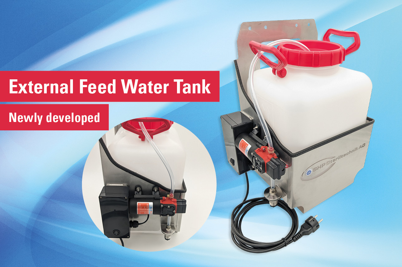 خزان مياه خارجي VE لسلسلة LABOKLAV 55–195